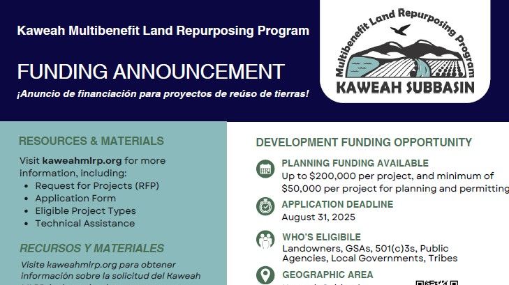 MLRP Funding Announcement